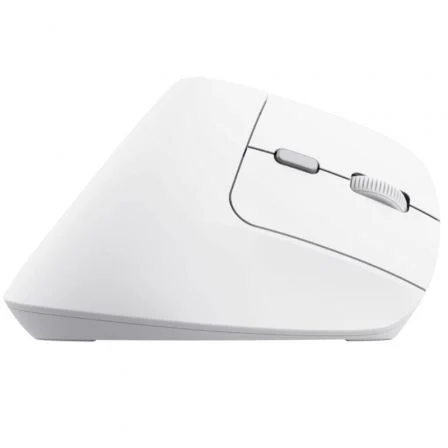 Trust Bayo II Ratón Ergonómico Vertical Inalámbrico Blanco